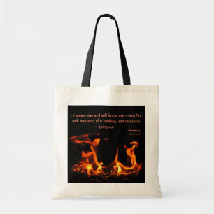Heraclitus Everbestående Fire Tote Bag Tygkasse