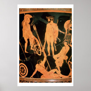 Herakles och grekiska hjältar, specificerar från poster