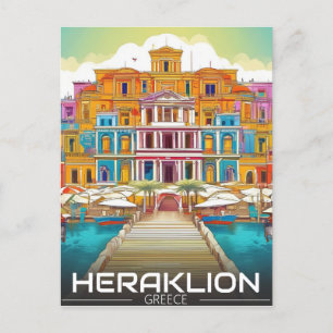 Heraklion, Iraklio. Vykort
