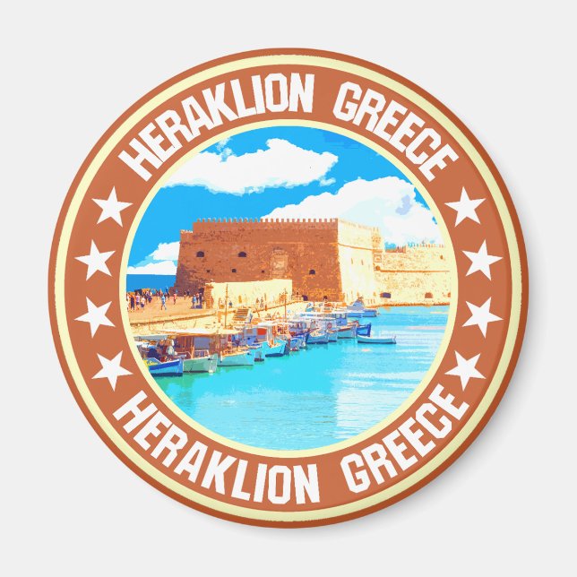 Heraklion Magnet (Framsidan)