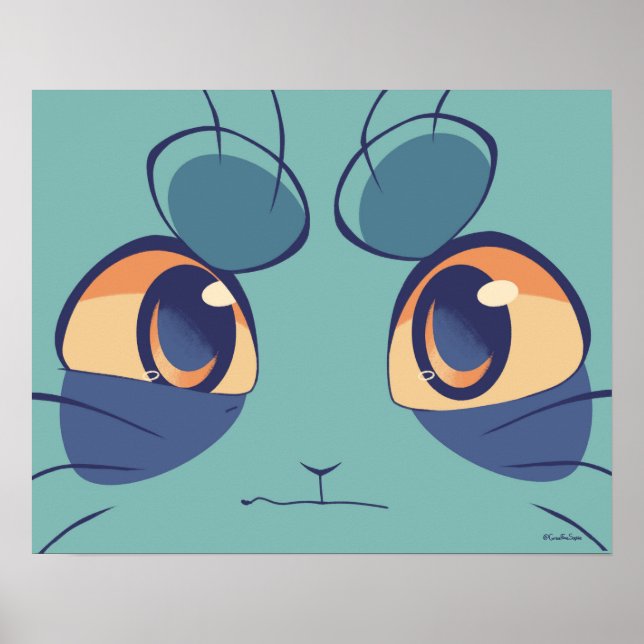 HERALD Ansikte Poster (Framsidan)