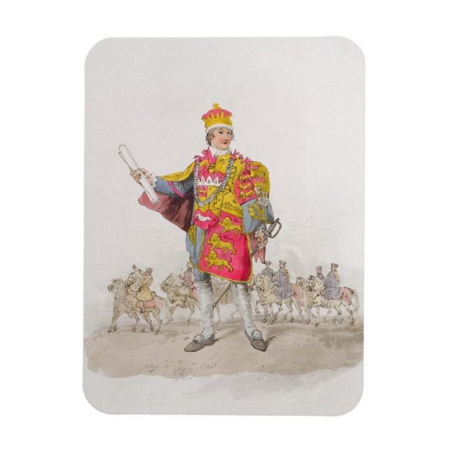Herald, från Costume of Underbar Britain, publicer Magnet (Vertikal)