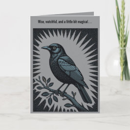 Heralden av Gloria Halovråka Illustration Kort