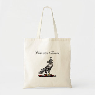 Heraldic Hunting Falcon Wearing Helmet Huva C Tygkasse