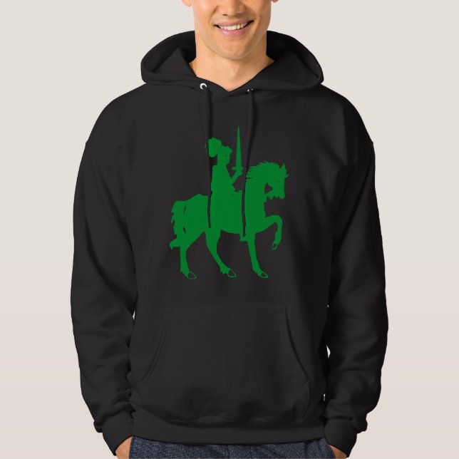 Heraldic Knight Sweatshirt Med Luva (Framsida)
