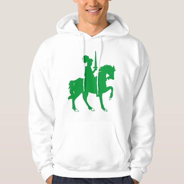 Heraldic Knight Sweatshirt Med Luva (Framsida)