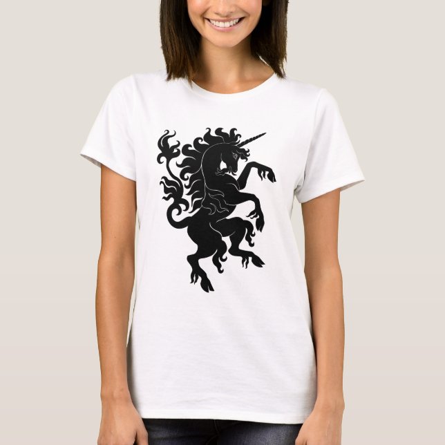 Heraldic Unicorn T-shirt (Framsida)
