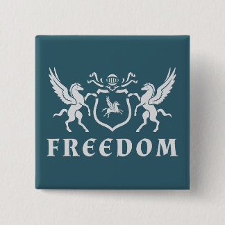 Heraldic White Pegasus Knapp