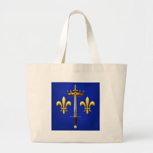 Heraldik av Joan av bågen Jeanne D'Arc Jumbo Tygkasse