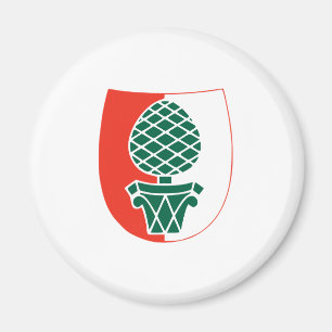 Heraldik för Augsburg officiell vapensköldTyskla Magnet