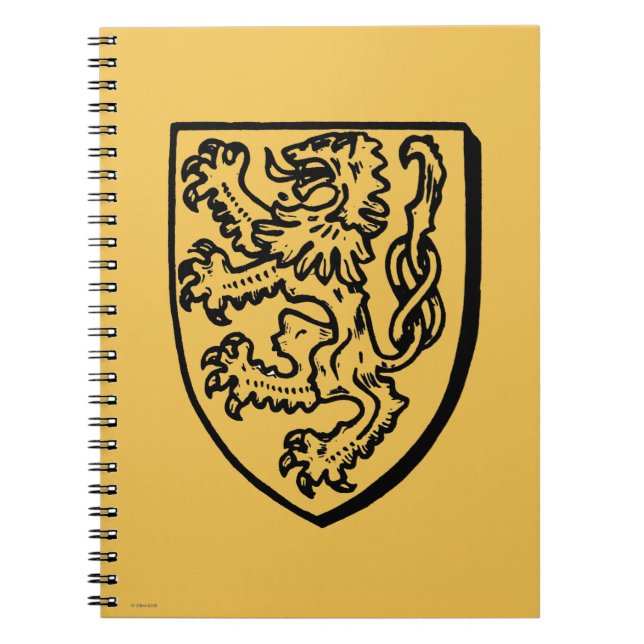 Heraldik: Lejont Anteckningsbok (Framsidan)