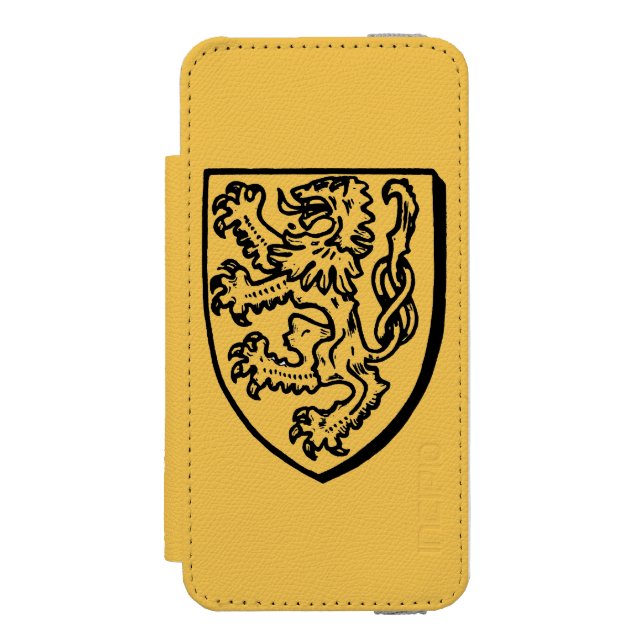 Heraldik: Lejont Incipio iPhone Wallet Skal (Folio Framsidan)