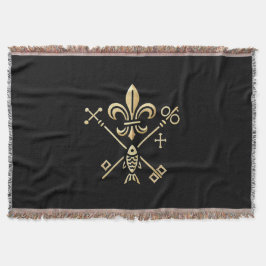 Heraldische Symbole Decke Filt