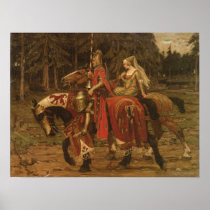 Heraldisk Chivalry Poster