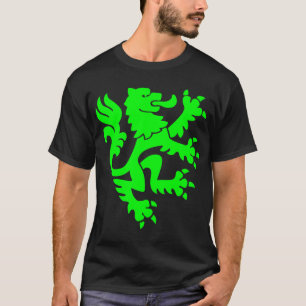Heraldisk Lejon 01 - Grönt Tee
