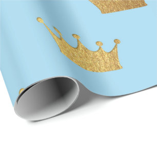 Heraldisk Princess för guld- kunglig Presentpapper
