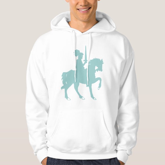 Heraldisk riddare hoodie (Framsida)