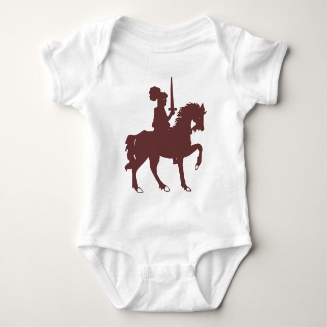 Heraldisk riddare tee shirt (Framsida)