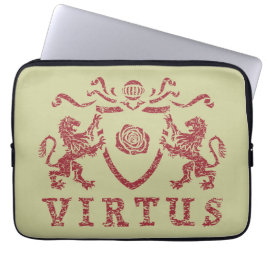 Heraldisk rosa Neoprene 13 flytta sig mycket Laptop Fodral
