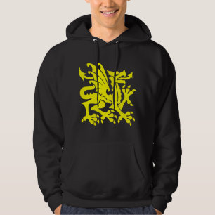 Heraldiska Dragon 01 - Gult Sweatshirt