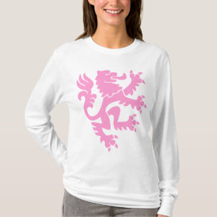 Heraldiska lejona 01 - rosor tee