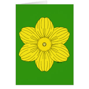 Heraldiskt gratulationskort hälsningskort