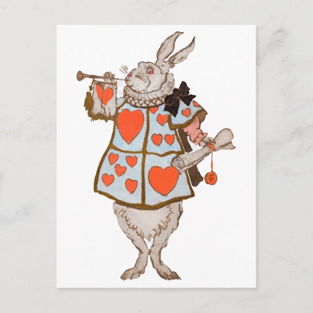 Heraldiskt Kanin Vykort (Framsida)