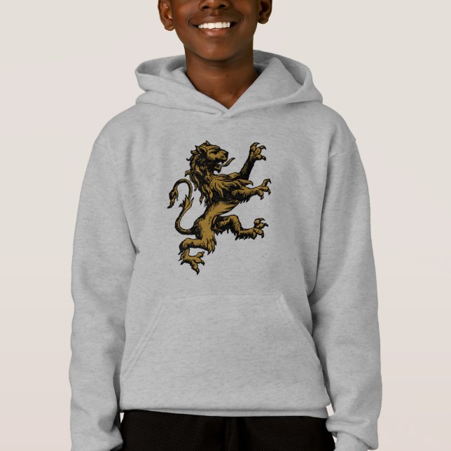 Heraldiskt lejont t-shirt (Framsida)