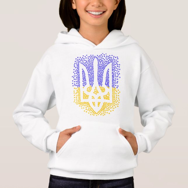 Heraldry trident tryzub-spridningsstjärnor t shirt (Framsida)