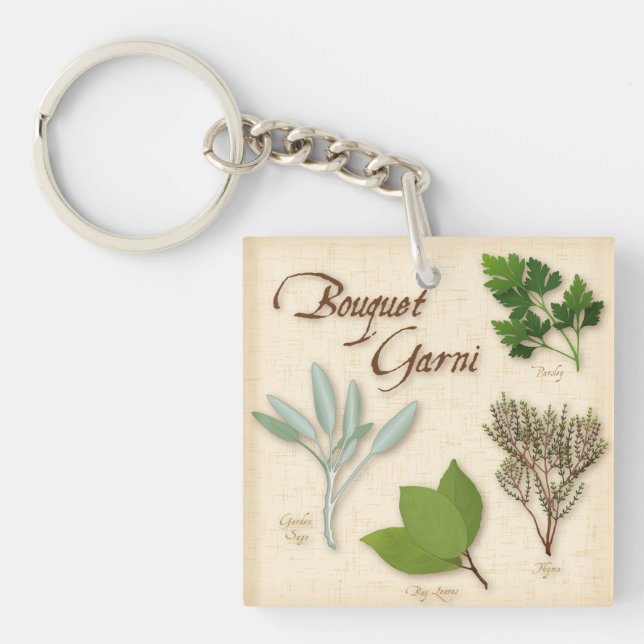 Herb Bouquet Keychain (Framsidan)