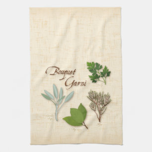 Herb Bouquet Kitchen Towel Kökshandduk