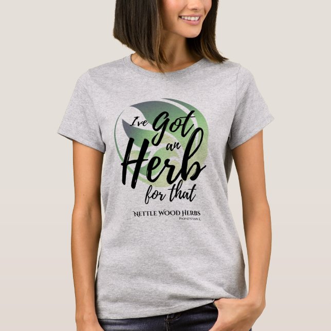 Herb for That Brush Stroke Logo Tee (Framsida)