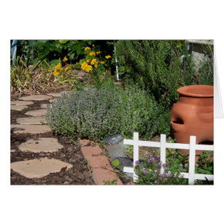Herb Garden Hälsningskort