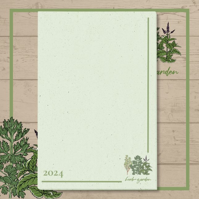 Herb Garden Post-it Block (Herb Garden Post-it Notes)