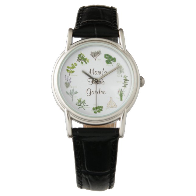 Herb Garden Thyme Watch Armbandsur (Framsida)