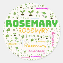 HERB ORD ETIKETT - ROSEMARY