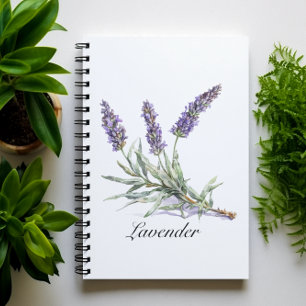 Herbal Life: Lavender, anpassadet Anteckningsbok