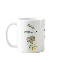"Herbal Tea" kaffe/te mugg
