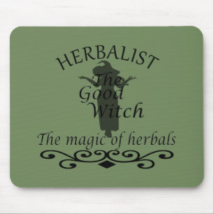 Herbalisk grönt trollar naturmedicin musmatta