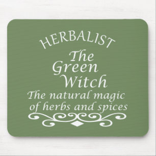 Herbalisk grönt trollar naturmedicin musmatta
