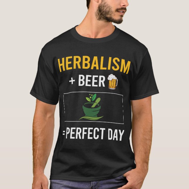 Herbalism Herbalist Phytoterapi Herb Örters Herbal T Shirt (Framsida)