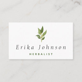 Herbalist Gardener för havskräfta i Träd Visitkort