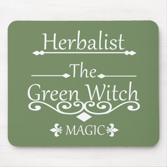 Herbalist, gröntens trollmagi musmatta (Framsidan)