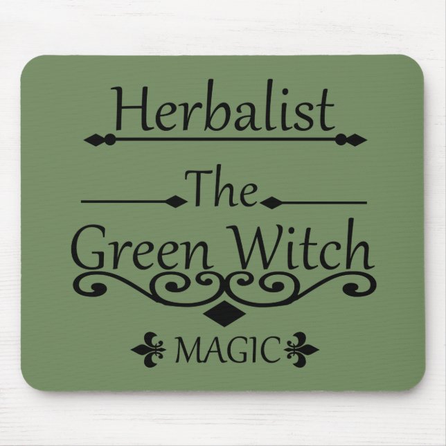 Herbalist, gröntens trollmagi musmatta (Framsidan)