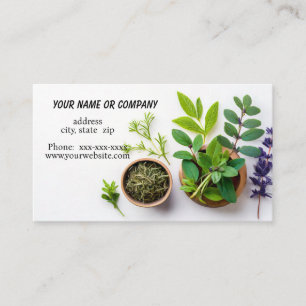 Herbalist Visitkort