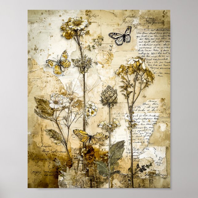 Herbarium av glömda brev poster (Framsidan)