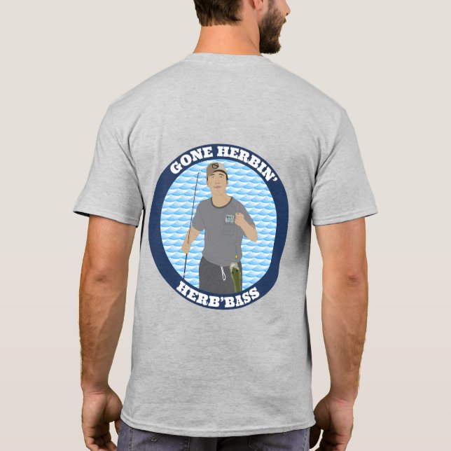 Herb'Bass, Borta Herbin'T-Shirt T Shirt (Baksida)