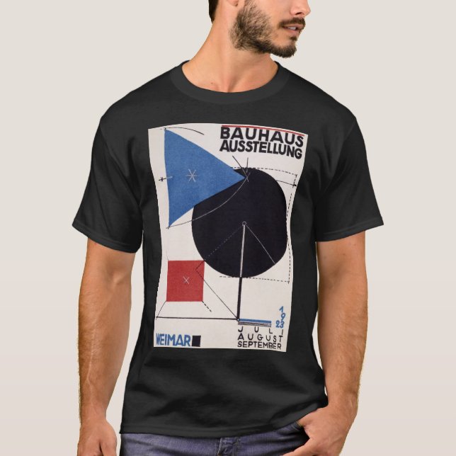 Herbert Bayer - Bauhaus Ausstellung, Weimar, Septe T Shirt (Framsida)