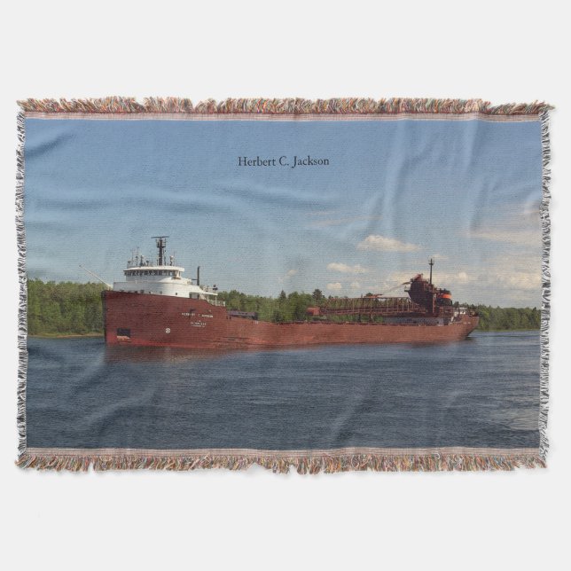 Herbert C. Jackson throw filet Filt (Framsidan)