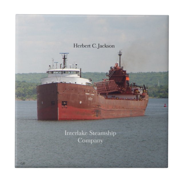 Herbert C. Jackson tile Kakelplatta (Framsidan)